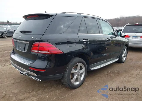 2017 Mercedes-Benz Gle 350 4Matic z USA, uszkodzony, nr VIN 4JGDA5HBXHA936789